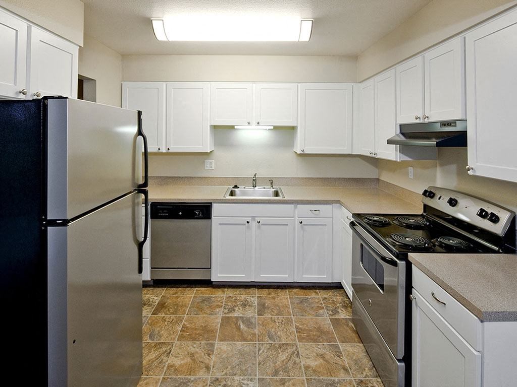 Kitchen at Royal Greens Apartments, Gresham, OR