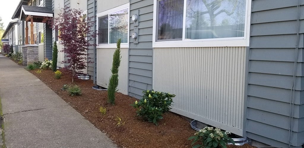 Walkway at Royal Greens Apartments, Gresham, OR