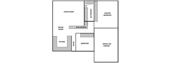 Floorplan homes for rent Keizer Oregon 
