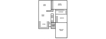 Floorplan homes for rent Keizer Oregon 