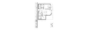 A floor plan of a house with labeled rooms and dimensions.