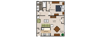 the floor plan of the upper level of a town house