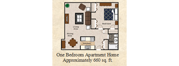 a floor plan of a house with bedrooms and a living room and a dining room