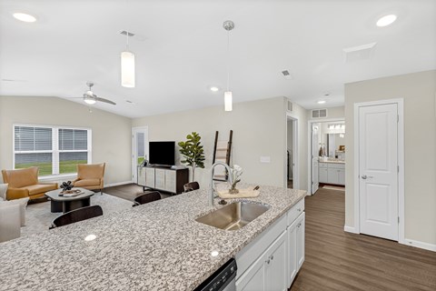 Amherst Ohio Apartment Rentals Redwood Living Redwood Amherst Dogwood Kitchen to Living Room