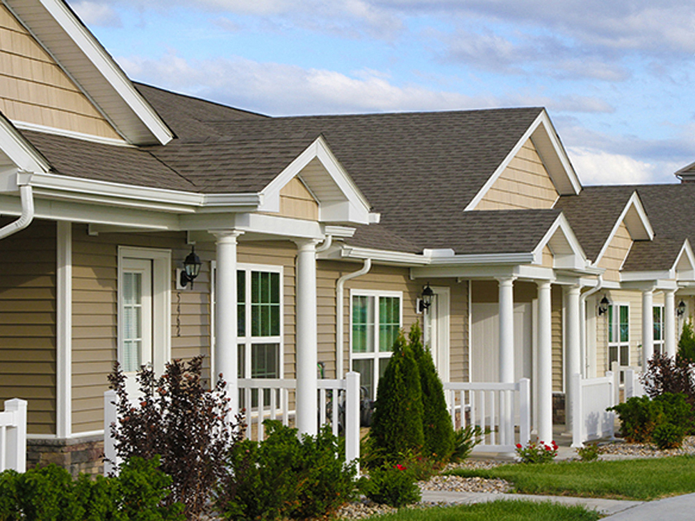 Dublin Ohio Apartment Rentals Redwood Dublin Front Covered Patios Redwood Living