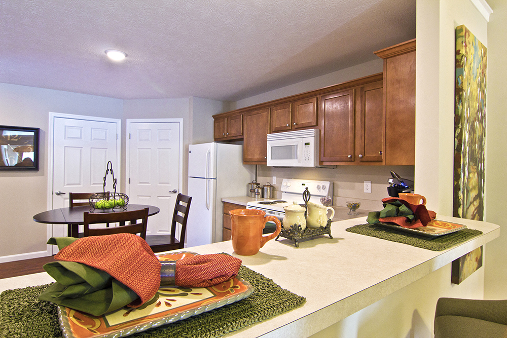 North Ridgeville OH Apartment Rentals Redwood North Ridgeville Bagley Road Kitchen