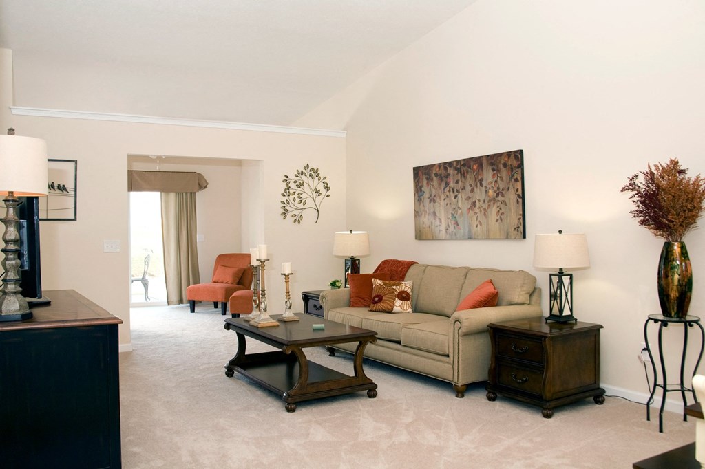 North ridgeville OH apartment rentals Redwood North Ridgeville Meadow Lakes Blvd Living Room