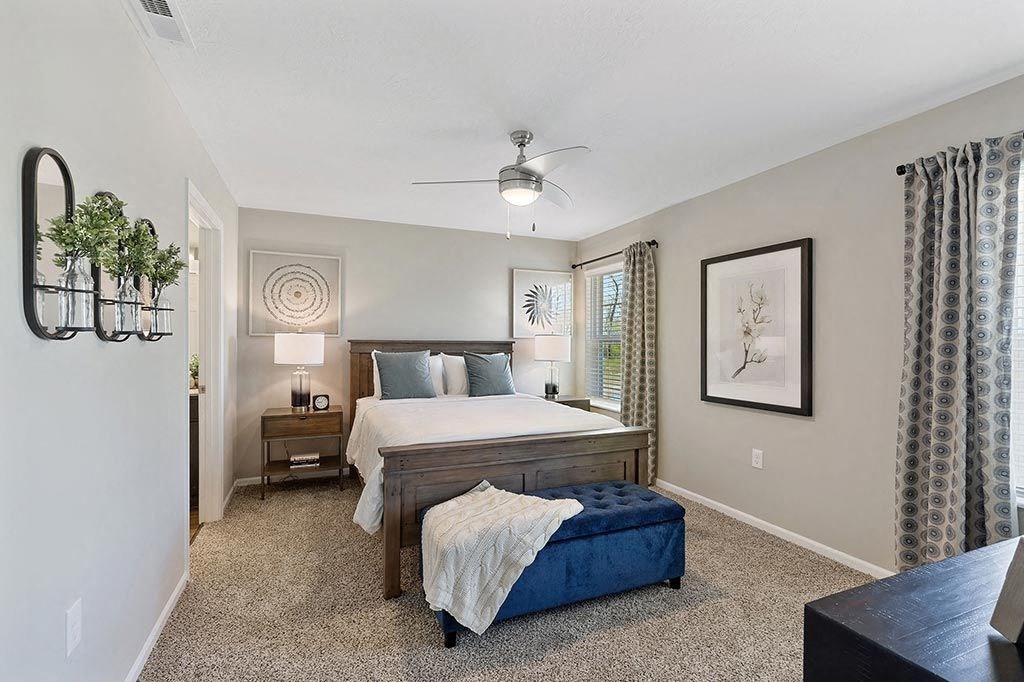 Kent Ohio Apartment Rentals  Redwood Kent Tallmadge Road Main Bedroom