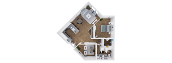 Hibiscus - 1 Bed + Den