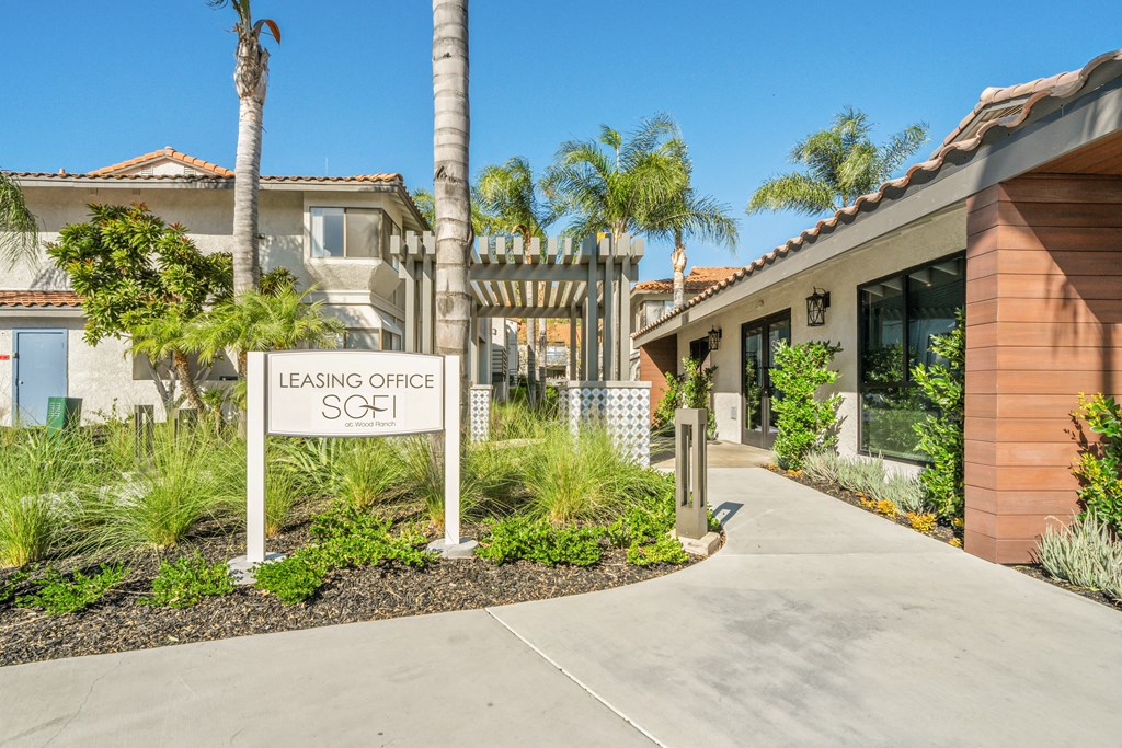 Sofi at Wood Ranch Apartments Leasing Office Exterior