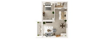 One Bedroom D