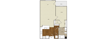 A floor plan of a house with labeled rooms such as "DIN", "DRESS", "STORE", "REF", "PANTRY", "ENTRY", "SPLASH", "PREPARE", "W
