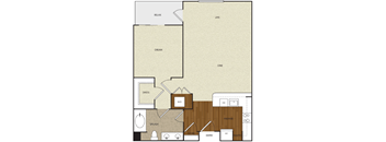 A floor plan of a house with labeled rooms such as RELAX, DREAM, and DINE.
