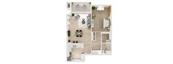 bedroom floor plan an in 2 bed 2 bath apartment at the legends at champions gate apartments in