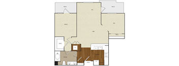 A floor plan of a house with labeled rooms such as RELAX, DREAM, DINE, and PREPARE.
