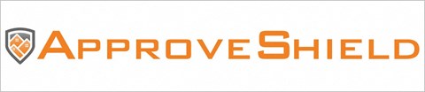 an orange and white logo with the words empower shielded on a white