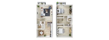 Two Bed Townhome