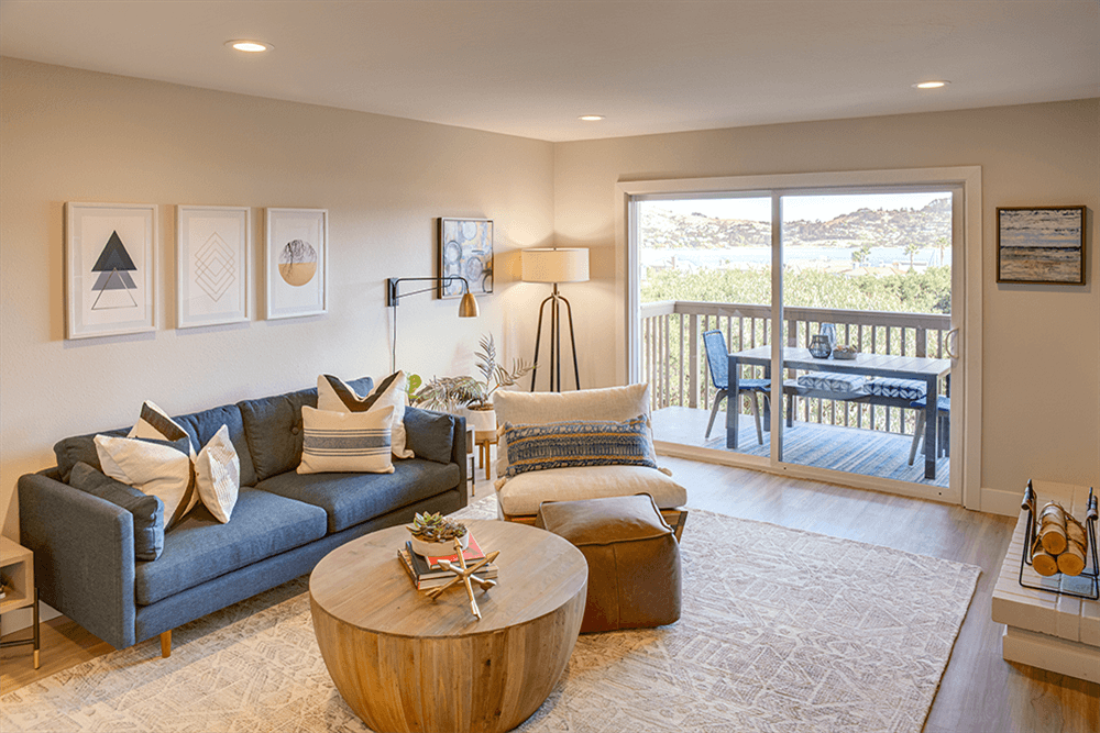 Harbor Point living room