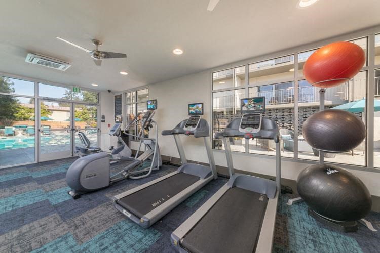 Mia Palo Alto fitness room