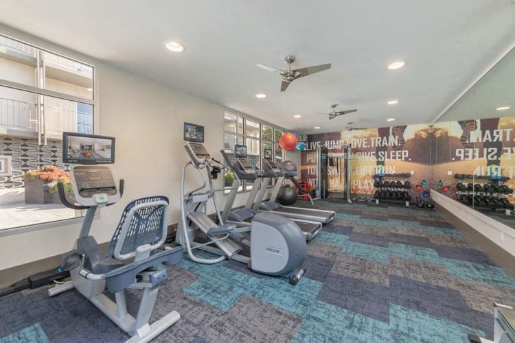 Mia Palo Alto cardio equipment