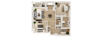 Two Bedroom Two Bath 3