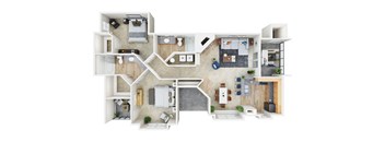 Timbers at Tualatin Two Bed Two Bath