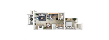 Timbers at Tualatin One bedroom one bath