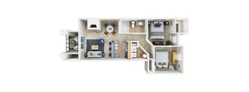 Timbers at Tualatin Two Bedroom One bath