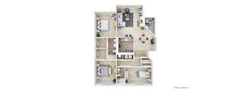 Skyline at Murrayhill Three bedroom two bath