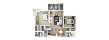 TWO BEDROOM