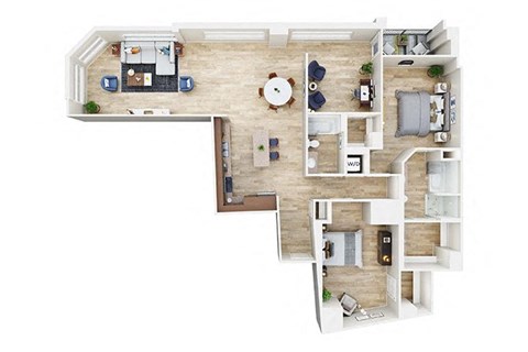 5500 Columbia Pike 1-2 Beds Apartment for Rent - Photo Gallery 49