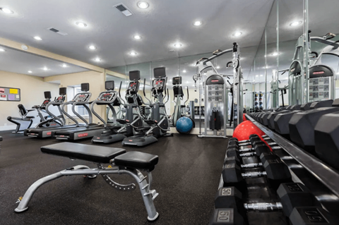 Haven at Golf Creek fitness center