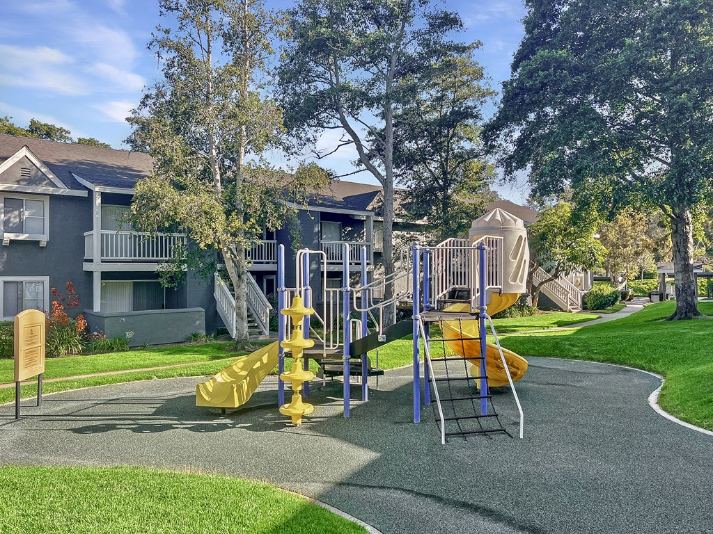 our apartments have a playground for your kids to play