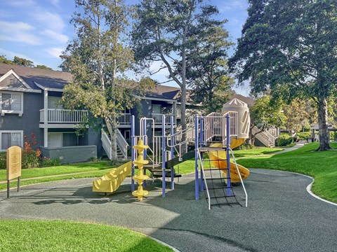 our apartments have a playground for your kids to play