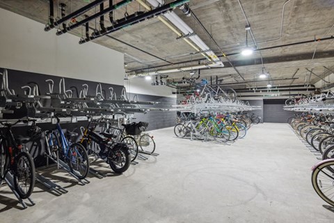 bike storage on site
