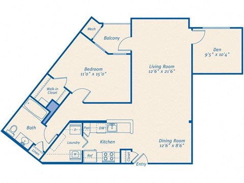 1301 Wall St W Studio-2 Beds Apartment for Rent - Photo Gallery 32