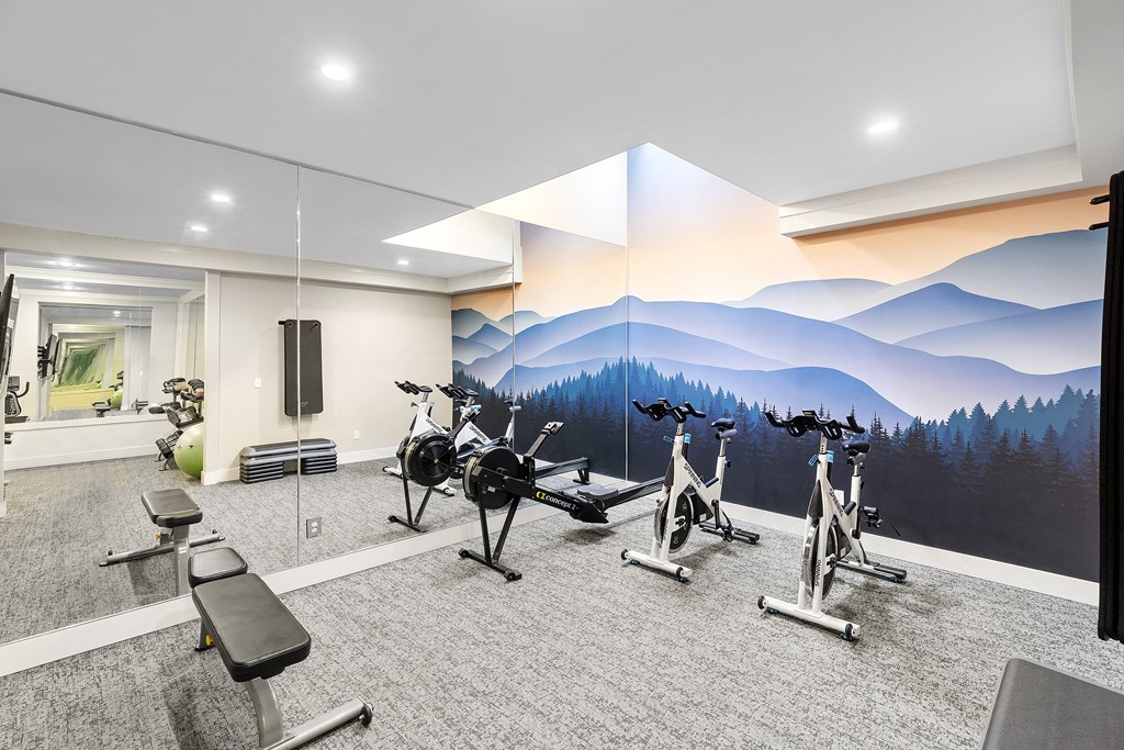 SoFi at Somerset Apartments Fitness Center