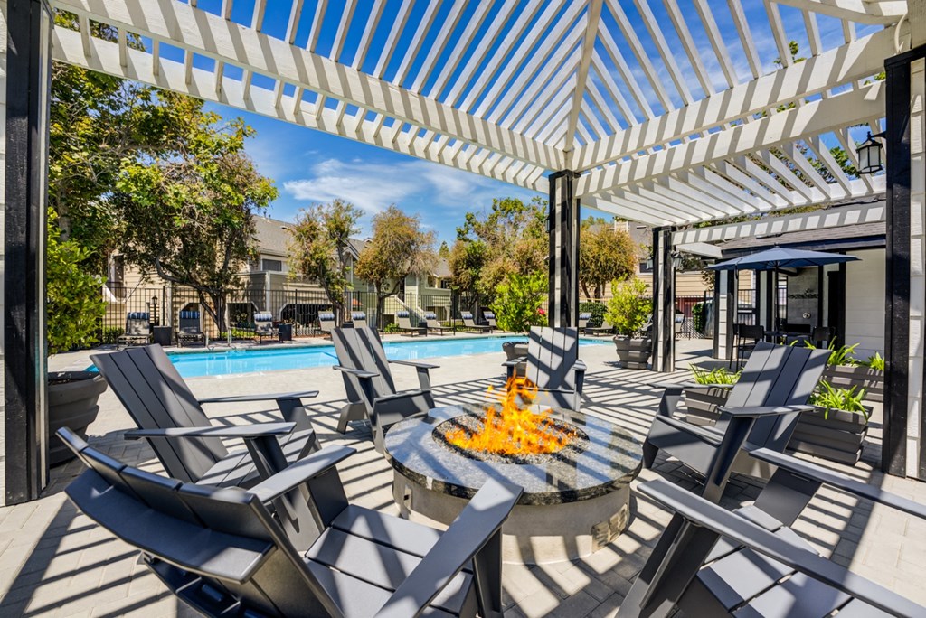 take a dip in the pool at villas at houston levee west apartments in cord
