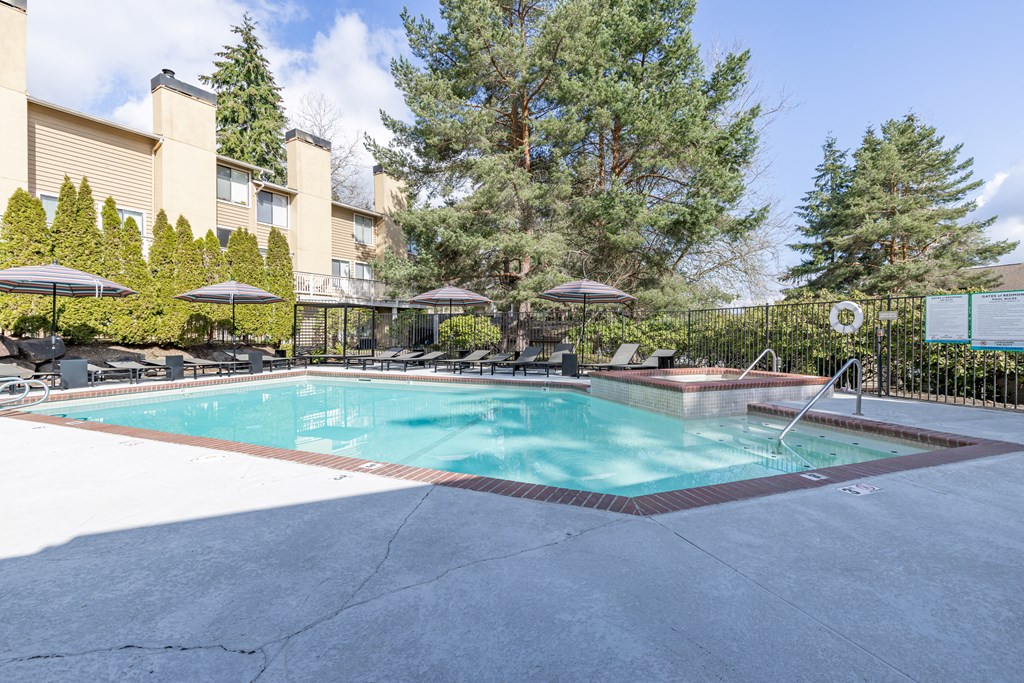 take a dip in our resort style swimming pool