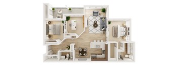 Elm two bed with den