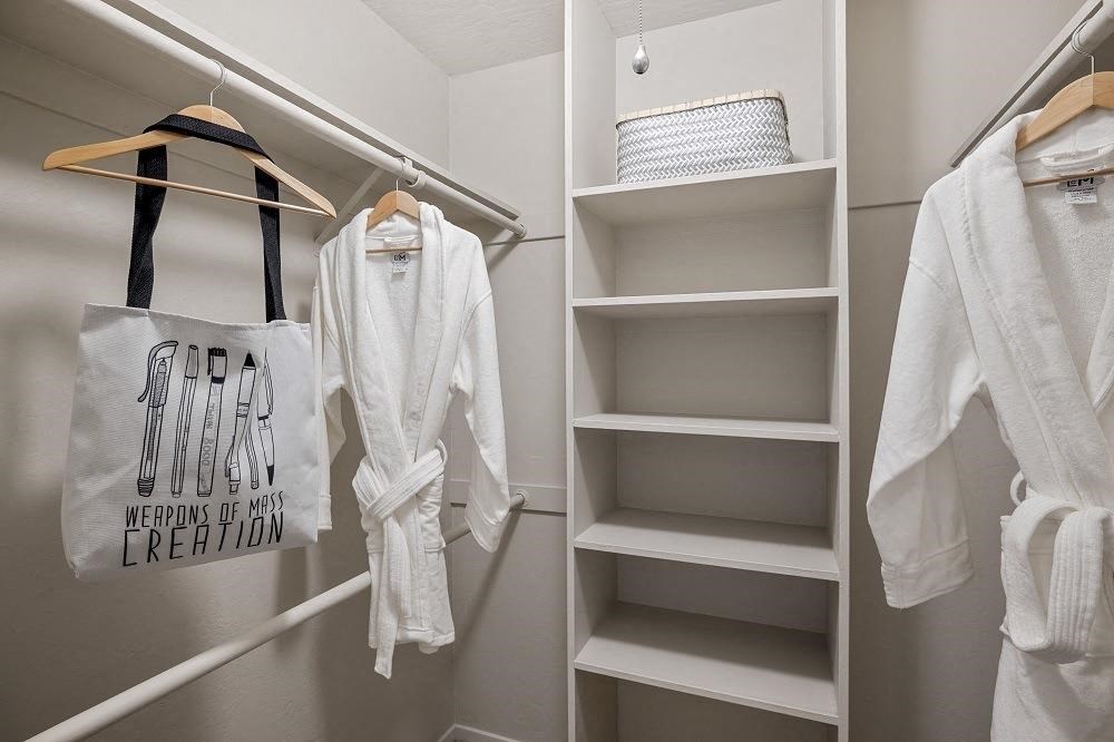 View at Marin closet