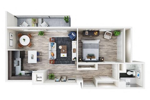 One Bedroom One Bath