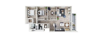 Three bedroom Two Bath