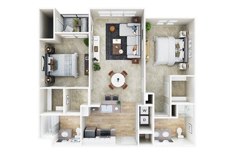 1301 Wall St W Studio-2 Beds Apartment for Rent - Photo Gallery 35