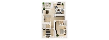 Sofi at Somerset 3D Floor Plan Cedar