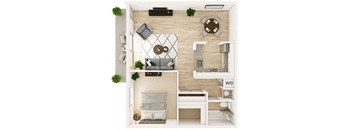 1 Bedroom A