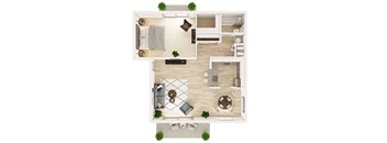 1 Bedroom B