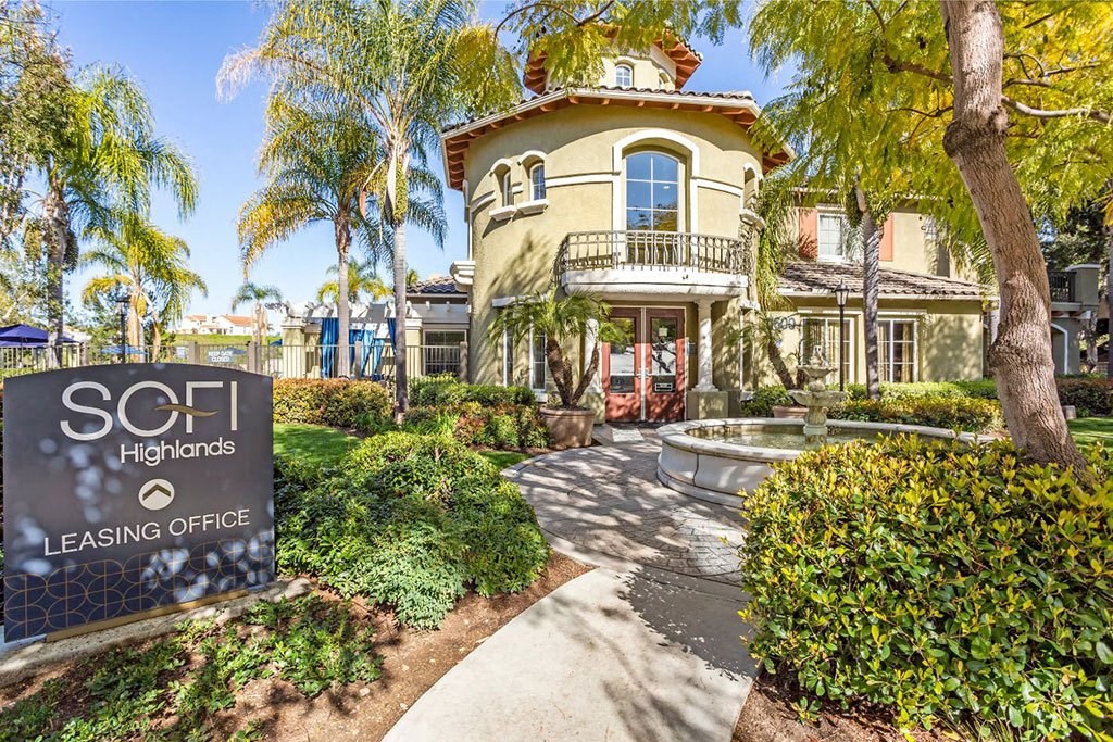 Exterior of Leasing office and Clubhouse