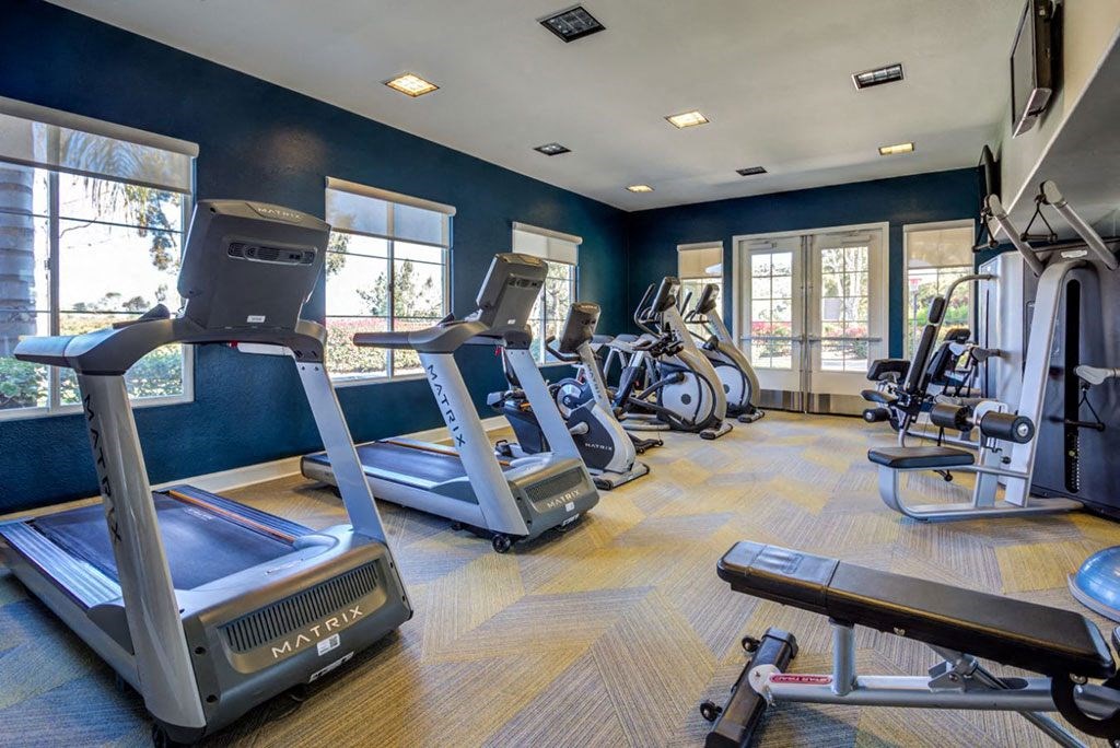 Apartments for Rent in Mira Mesa CA - Sofi Highlands Newly Renovated Fitness Center
