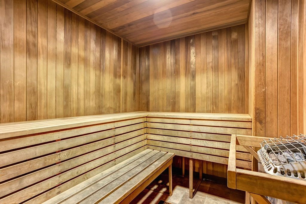 Steam Rooms and Cedar-Lined Dry Saunas